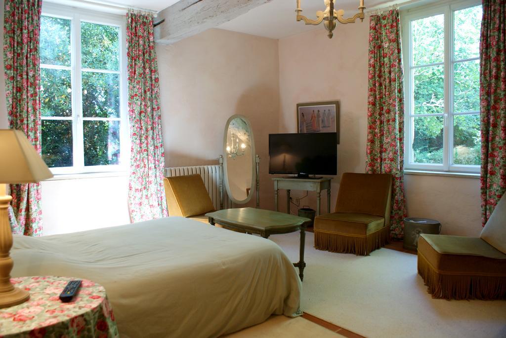 Chateau De Grenier Bed and Breakfast Saint-Léger Kamer foto