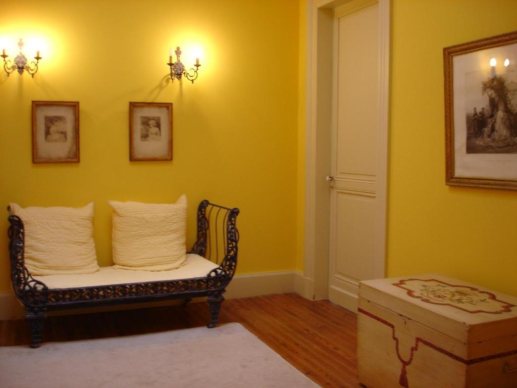 Chateau De Grenier Bed and Breakfast Saint-Léger Kamer foto